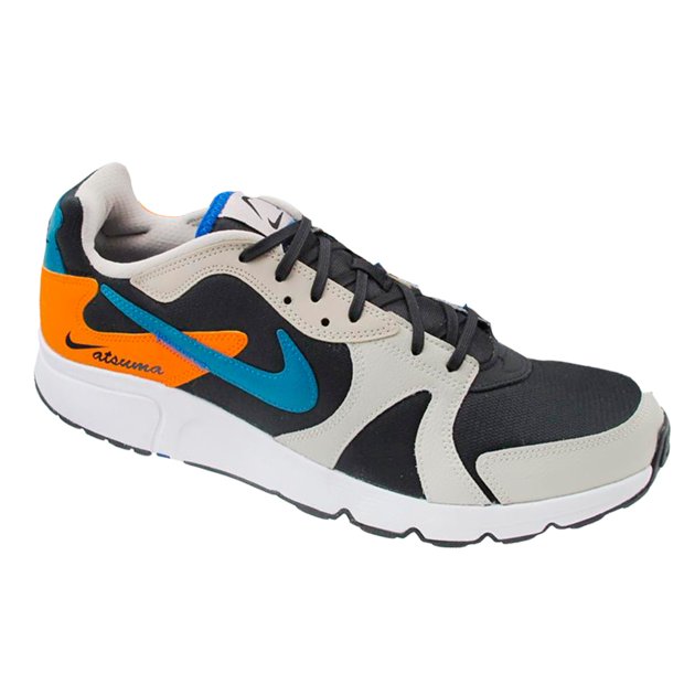 tenis nike preto e laranja masculino