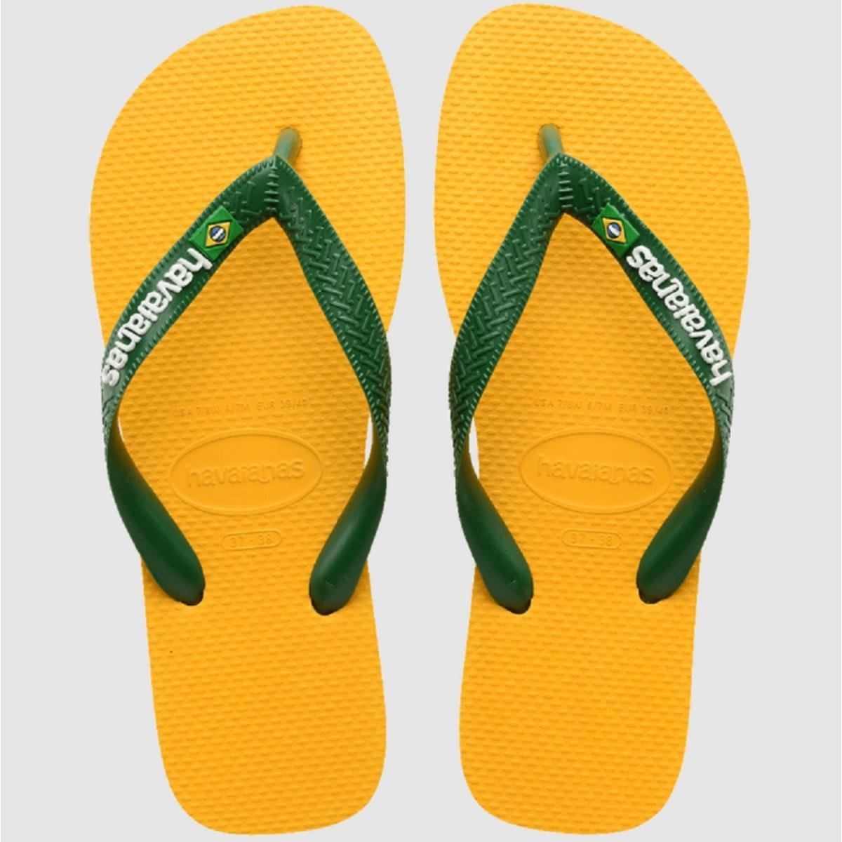 Chinelo Havaianas Brasil Logo Lojas Madalena