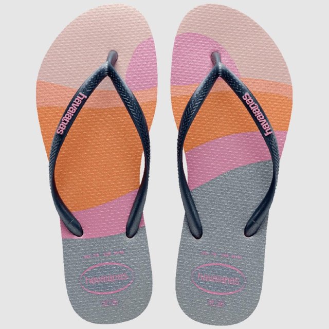 Havaianas Slim Palette Glow (Mini Me), Tongs Fille Havaianas Slim Palette Glow (Mini Me), Tongs Fille