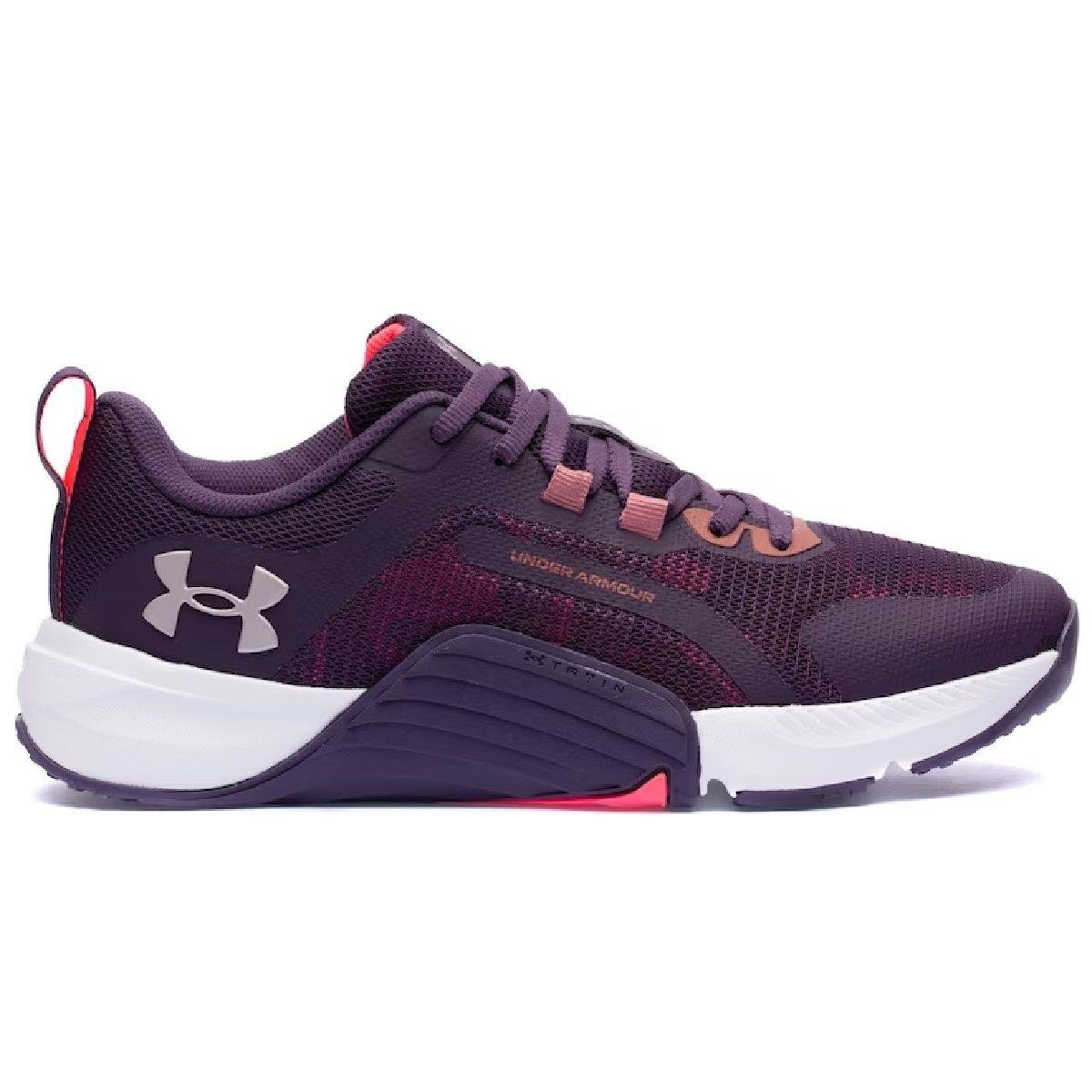 Tênis Under Armour de Corrida Feminino Charged Wing Roxo - Paqueta