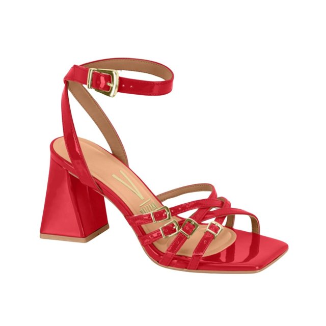 Salto Baixo Sandalias Vermelhas Vizzano Sandalia Vermelha Sandalia