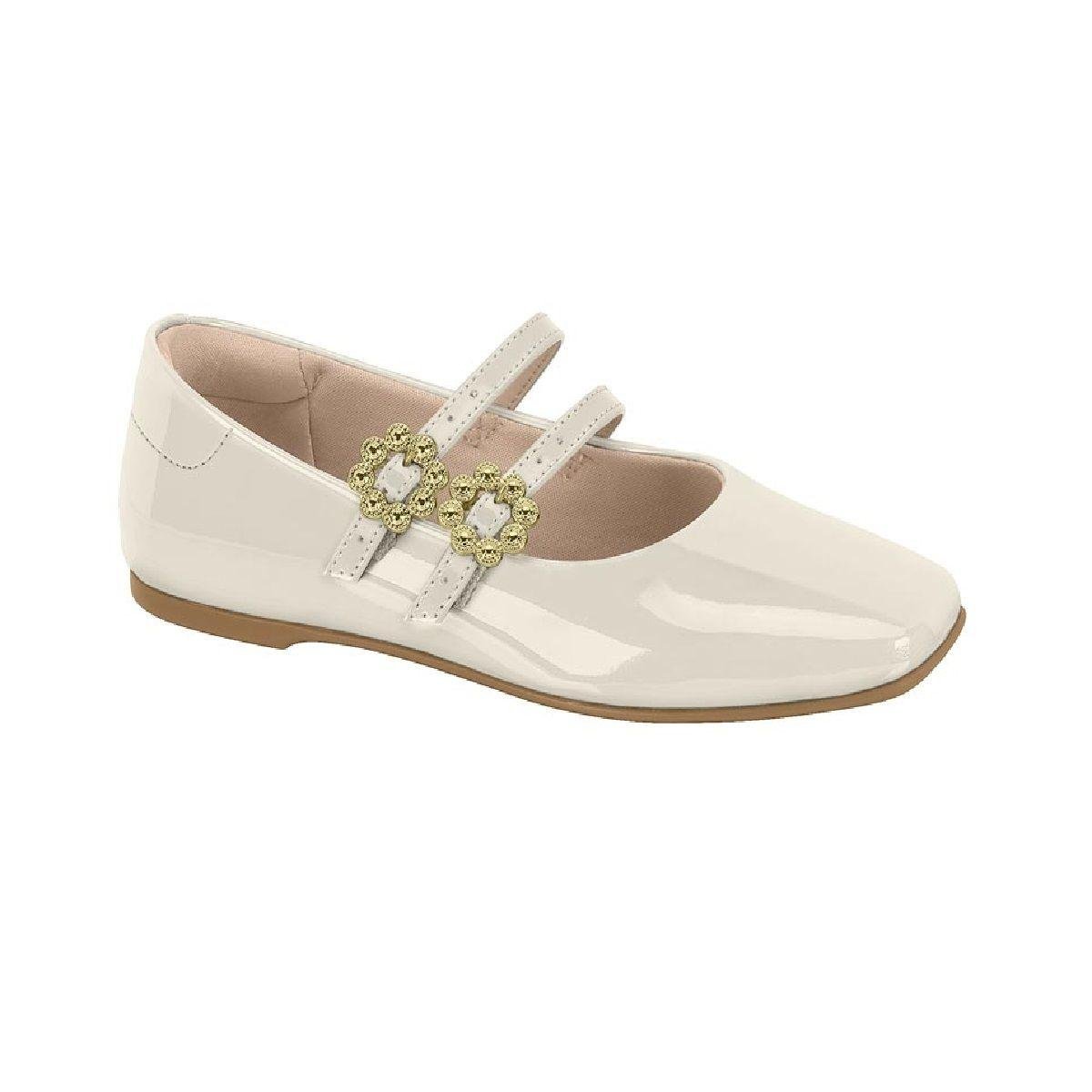 Sapatilha Feminina Infantil Molekinha Tiras Strass 2548.210