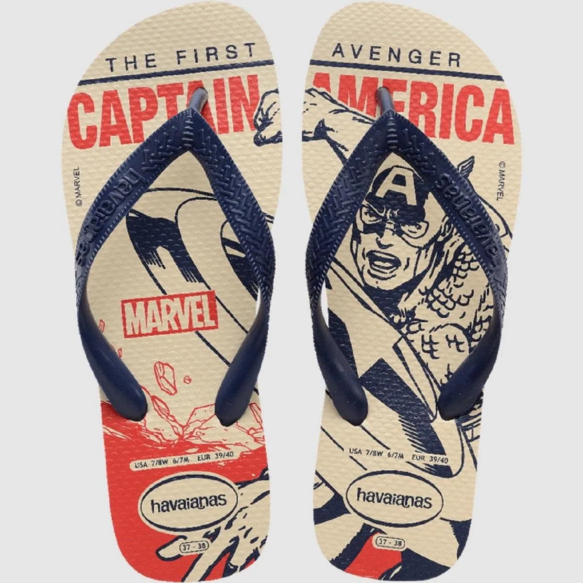 Chinelo Havaianas Top Marvel Logomania Lojas Madalena