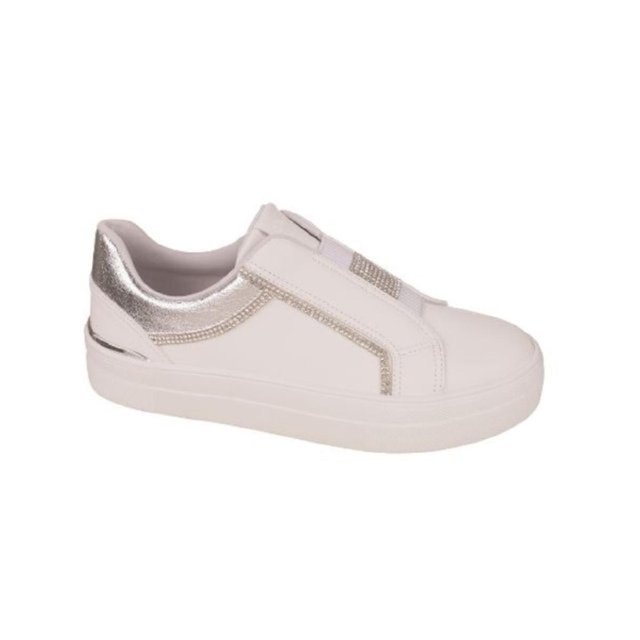Tênis Feminino Casual Bebecê Slip On T2138-271 Lojas Madalena