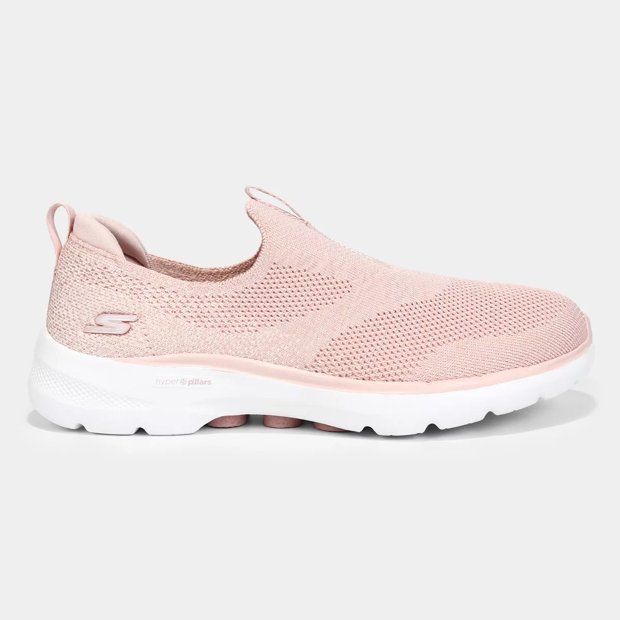 Tênis Skechers Go Walk 6 Glimmering Feminino