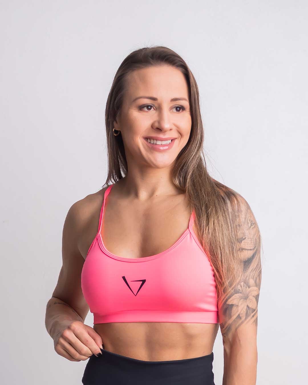 Top Fitness Feminino Viis Neon Classic