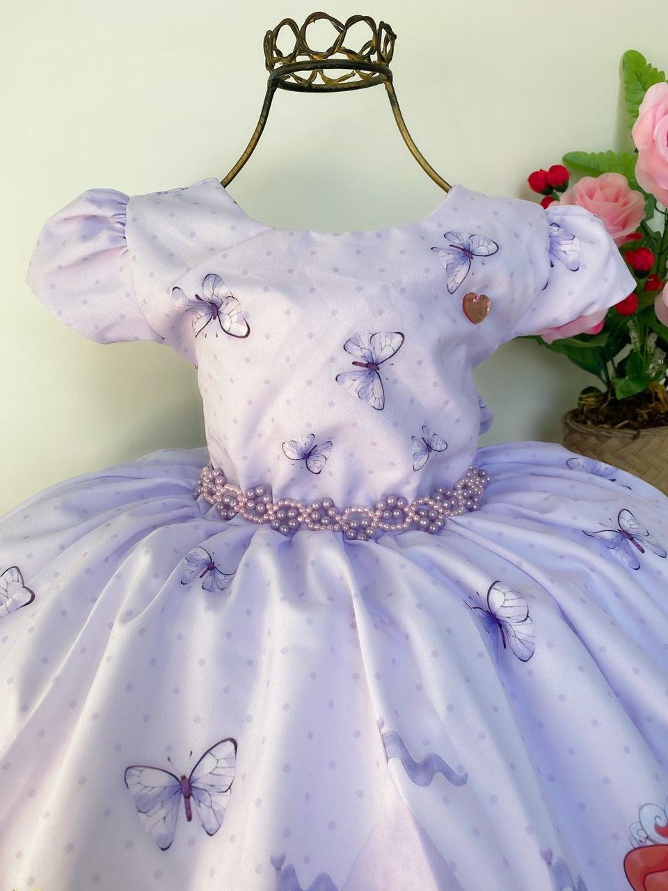 KI BONITA KIDS - Vestido Infantil Princesa Sofia