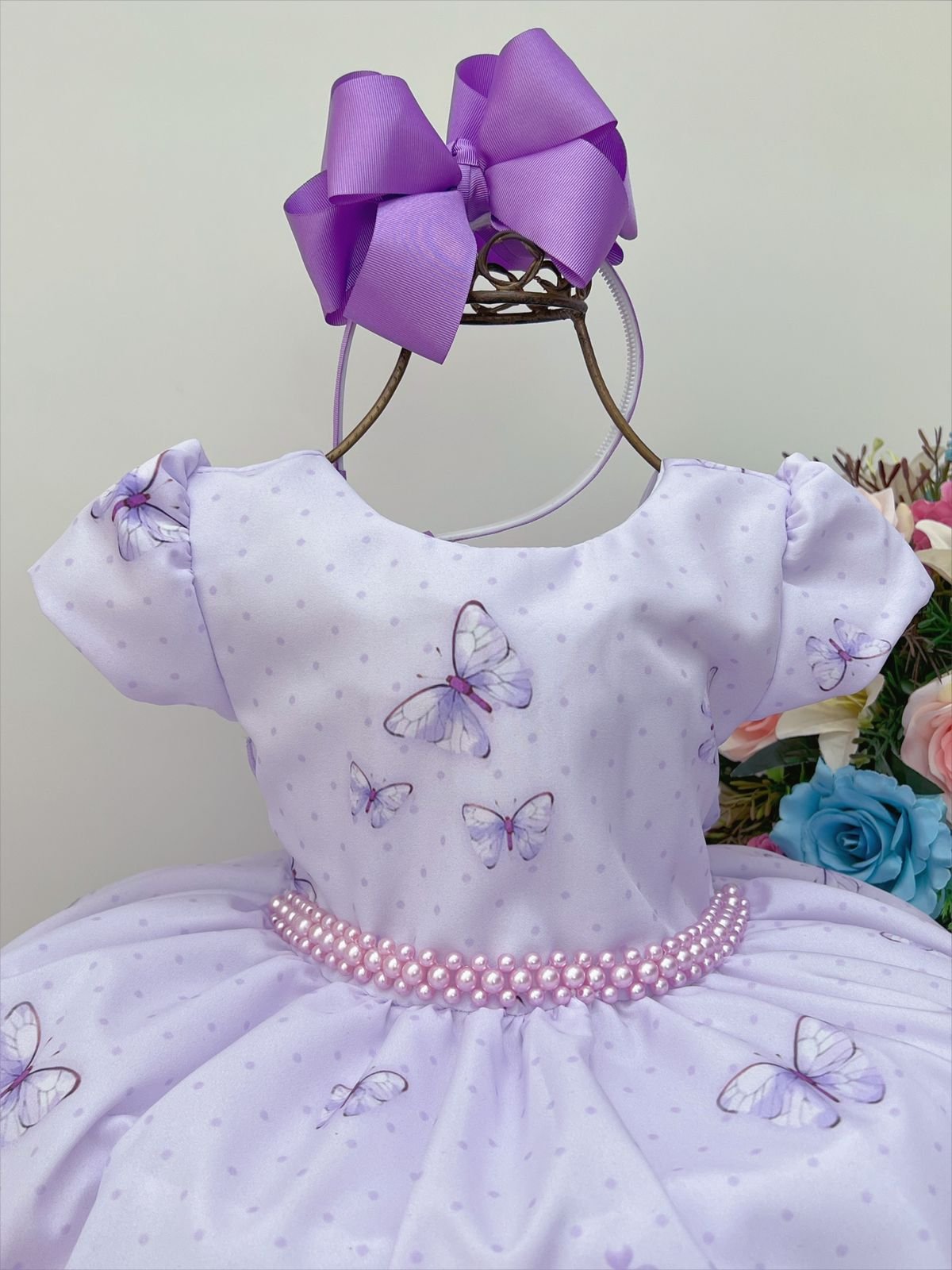 KI BONITA KIDS - Vestido Infantil Princesa Sofia