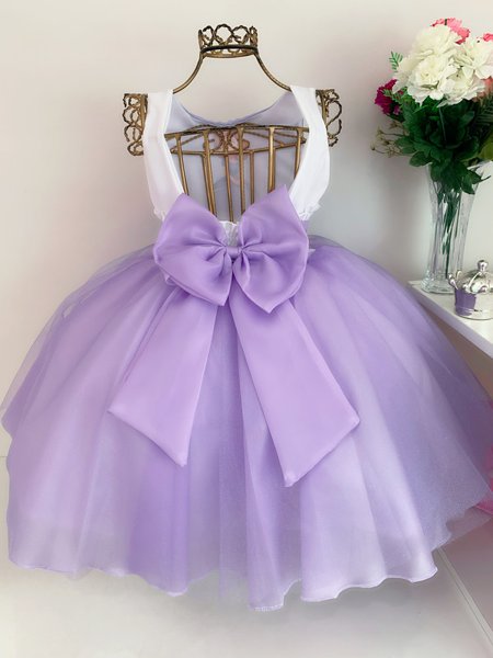 Vestido Princesa Sofia para festa infantil