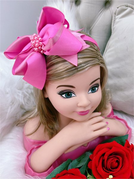 Vestido Infantil Rosa Barbie  Luxo Festa Aniversário - Encontro das  Princesas