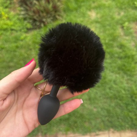 PLUG ANAL P DE POMPOM