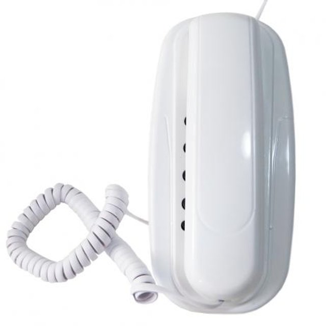 Telefone Unitel dedicado central portaria branco
