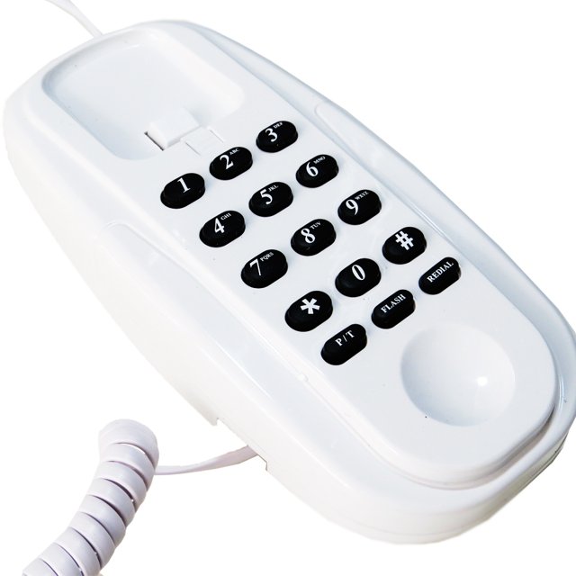 Telefone Unitel dedicado central portaria branco