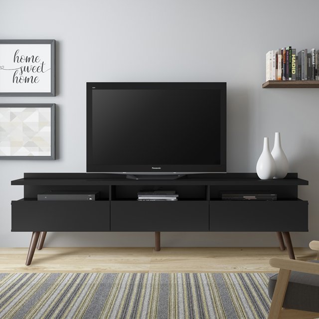 Rack para TV com Pés Retro