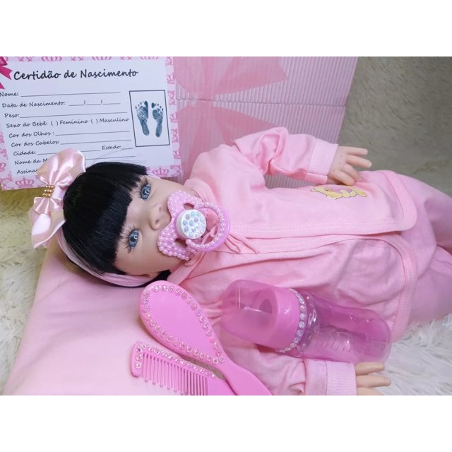Boneca Reborn Bebê Realista
