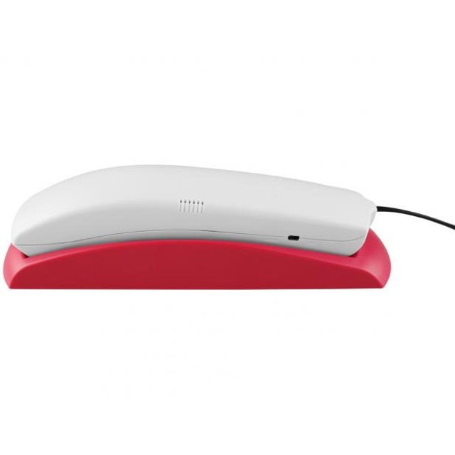 Telefone Com Fio Gondola Intelbras TC20 Rosa e Branco