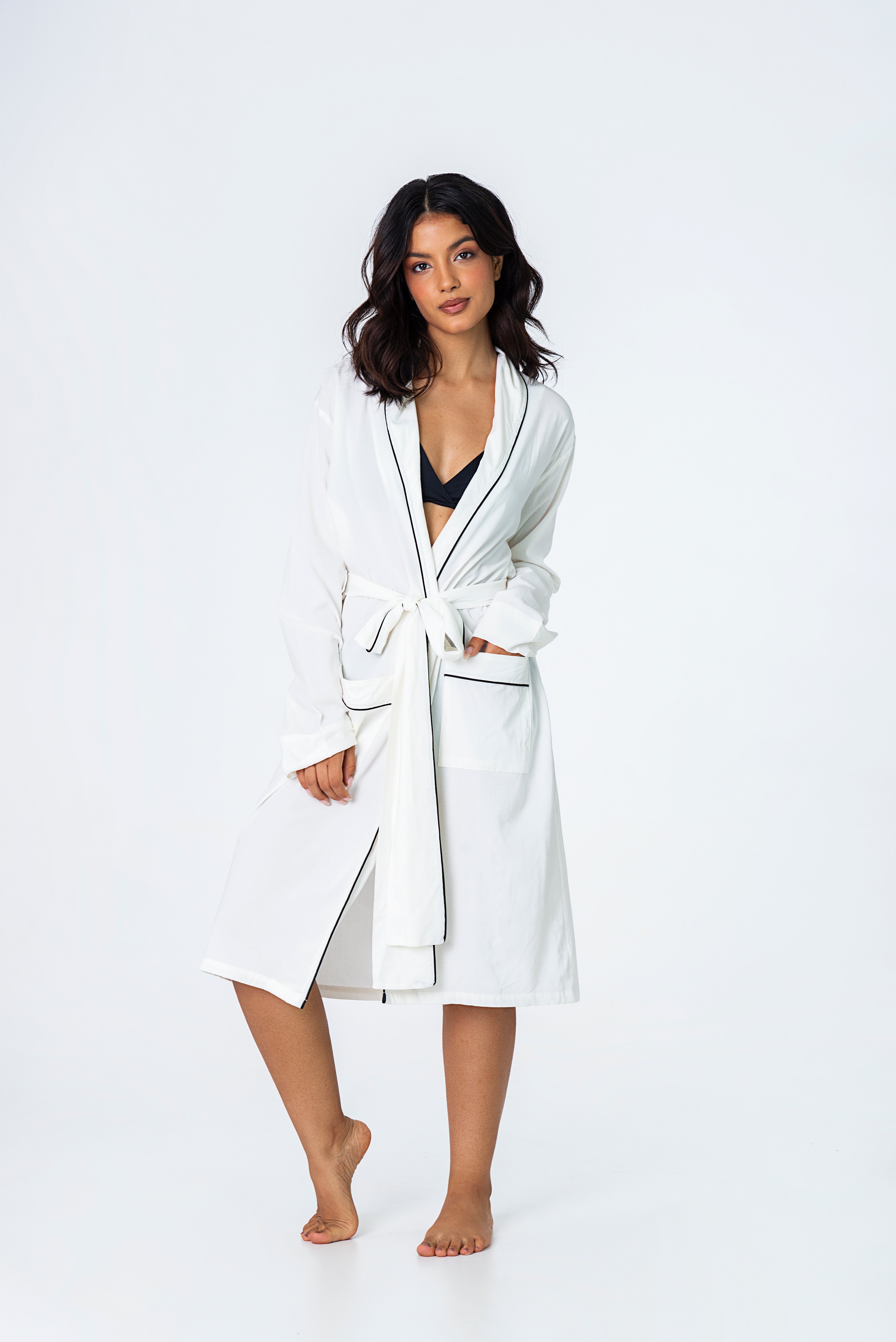 robe conforto off white