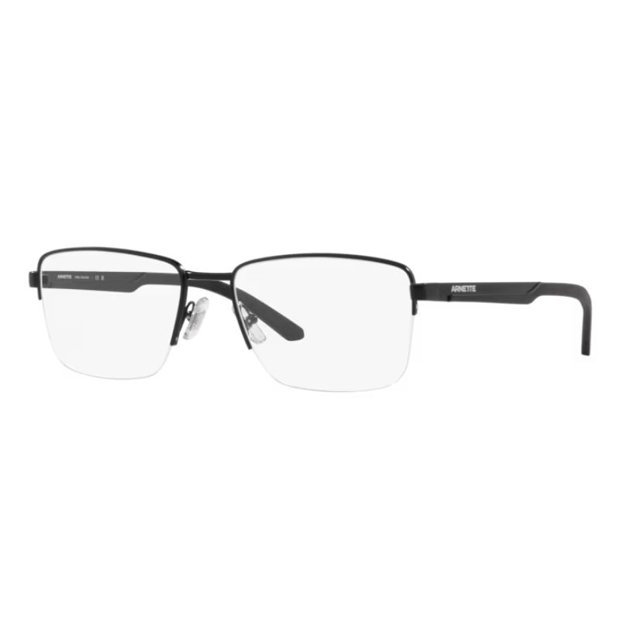 Óculos de Grau Masculino Arnette Wallie AN6143L Preto Fosco