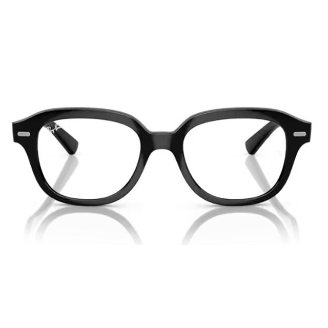 Óculos de Grau RayBan Erik RX7215 Preto Brilho Tamanho 51