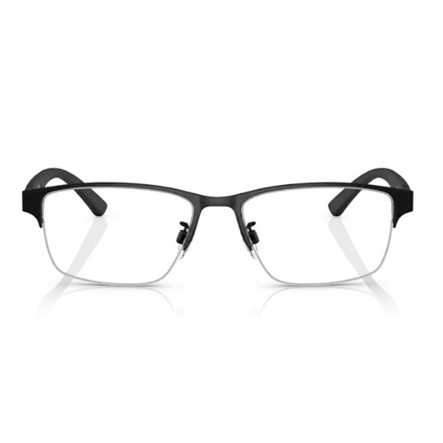 Óculos de Grau Empório Armani EA1138 Metal Preto Fosco Tamanho 56