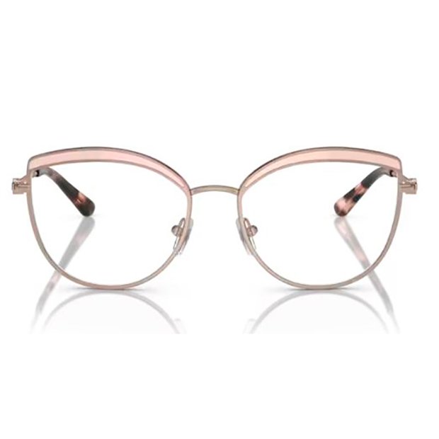 Óculos de Grau Michael Kors Napier MK3072 Dourado Rosê Gatinho ...