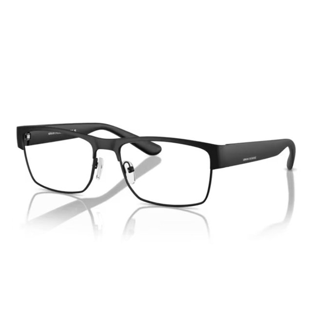 Óculos de Grau Masculino Metal Armani Exchange AX1065 Preto Fosco