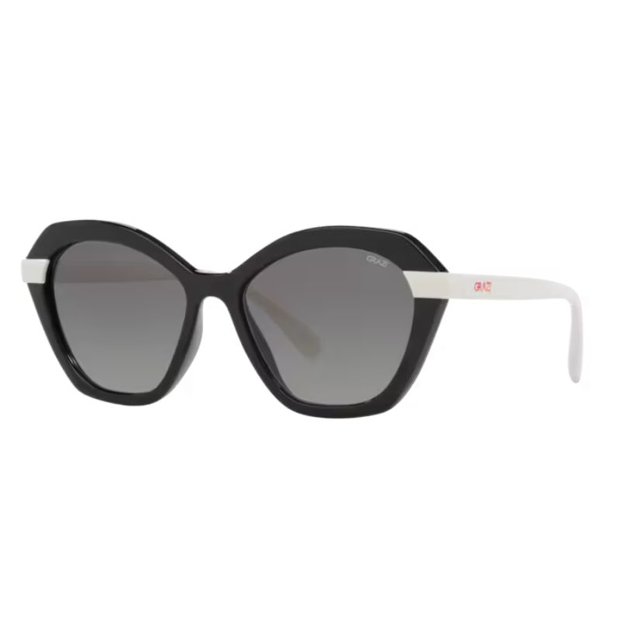 Óculos de Sol Feminino Grazi Masafera GZ4059 Preto com Branco