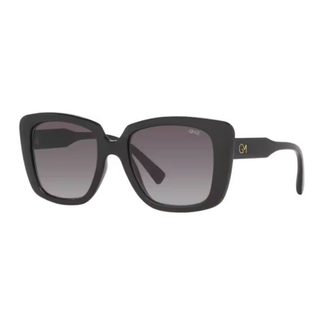 Óculos de Sol Feminino Quadrado Grazi GZ4065 Preto Brilho