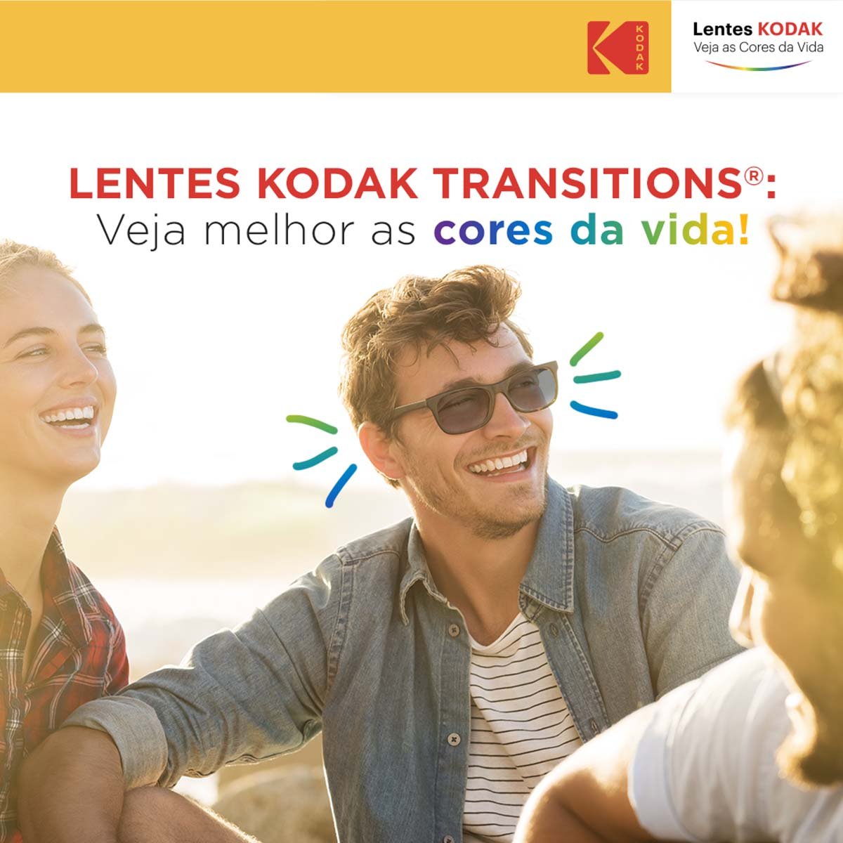 Lente Antirreflexo Kodak City Transitions Gen S Univisão Ótica