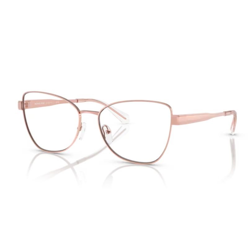 Óculos de Grau Michael Kors Paris MK3085 Dourado Rosê | Univisão Ótica