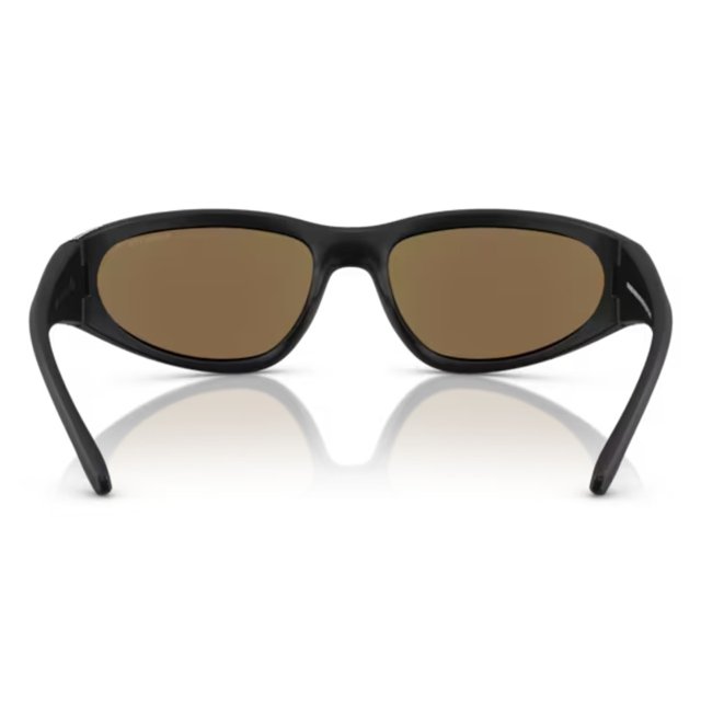 Óculos de Sol Curvado Arnette Nineteetwo AN4352 Preto Brilho
