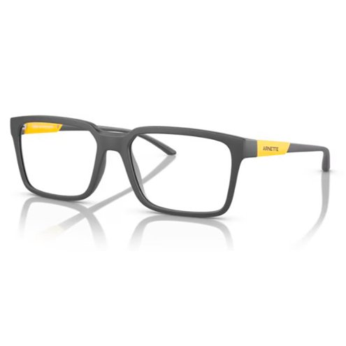 oculos-de-grau-arnette-an7238-cinza-fosco-quadrado-com-amarelo