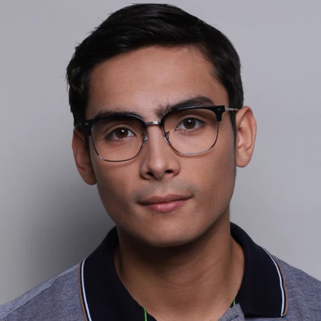 Óculos de Grau Ray Ban New Clubmaster RX7216 Preto com Prata