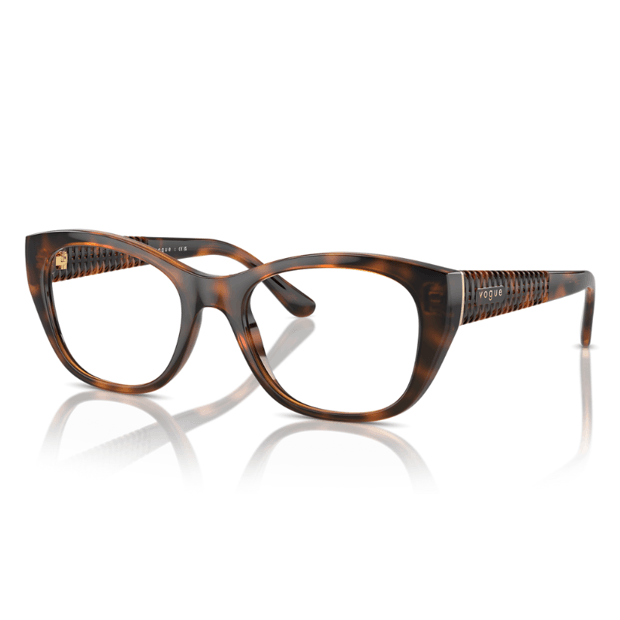 Óculos de Grau Feminino Vogue VO5569 Marrom Havana | Univisão Ótica