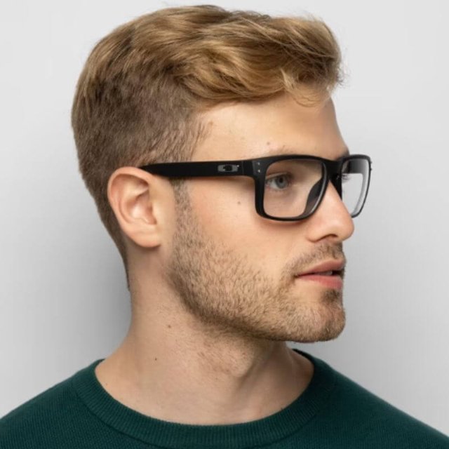 Óculos de Grau Masculino Oakley Holbrook OX8156L Preto Fosco