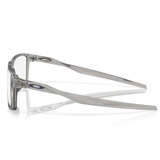 Óculos de Grau Oakley OX8183 Bat Flip Cinza Transparente Grande