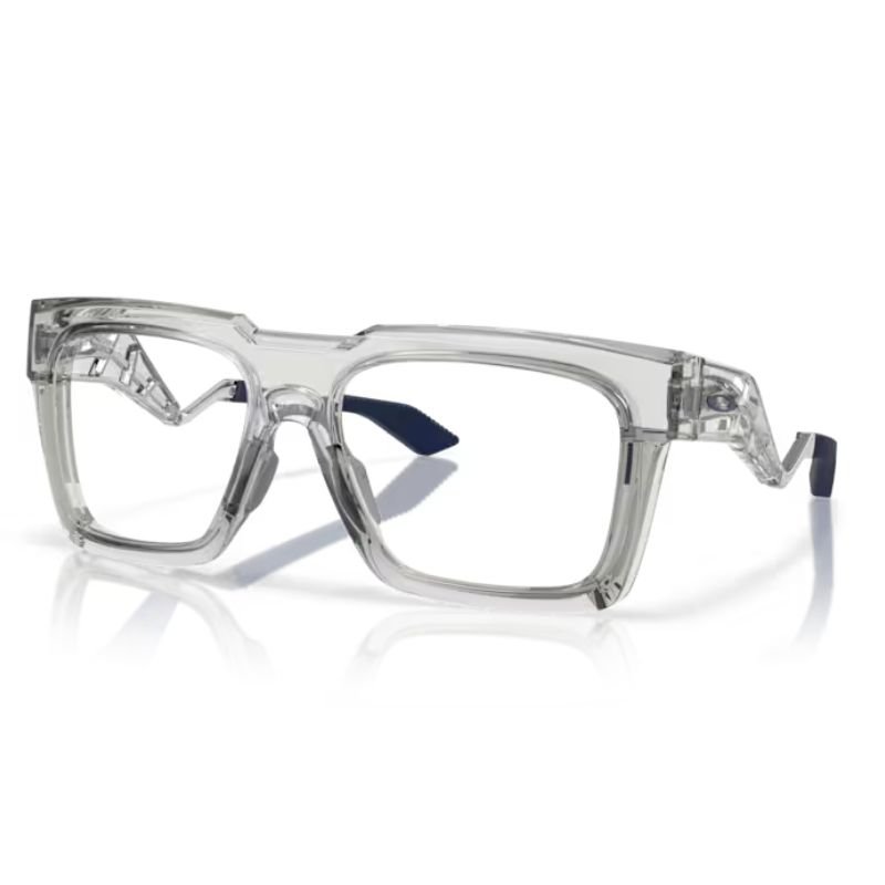Óculos de Grau Oakley Enigma ink Cinza Translúcido Grande