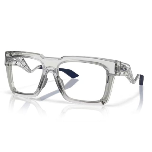 Óculos de Grau Oakley Enigma ink Cinza Translúcido Grande