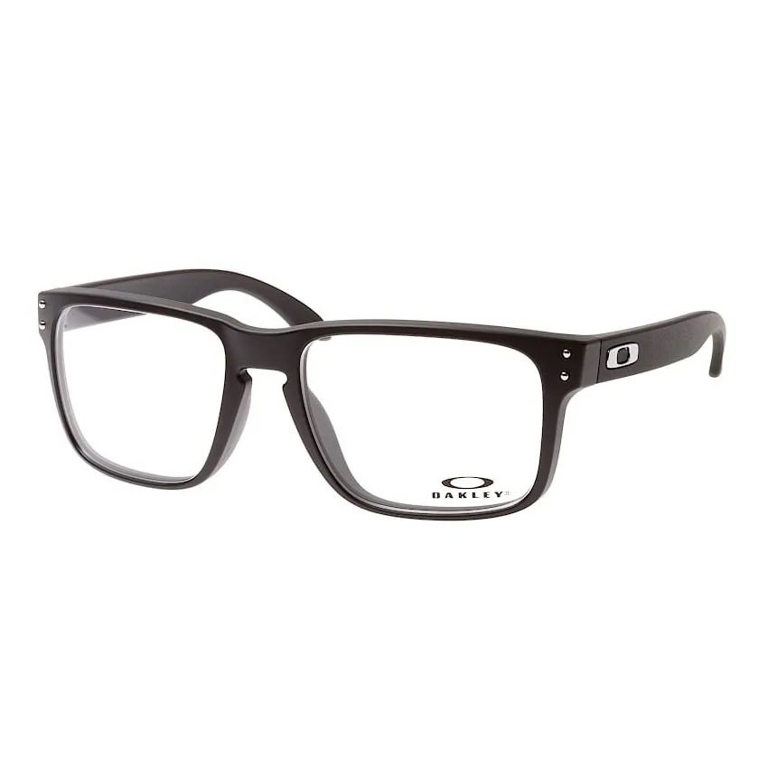 Oculos de Grau Oakley Holbrook OX8156 Preto Fosco Tamanho 54 Otica Univisao