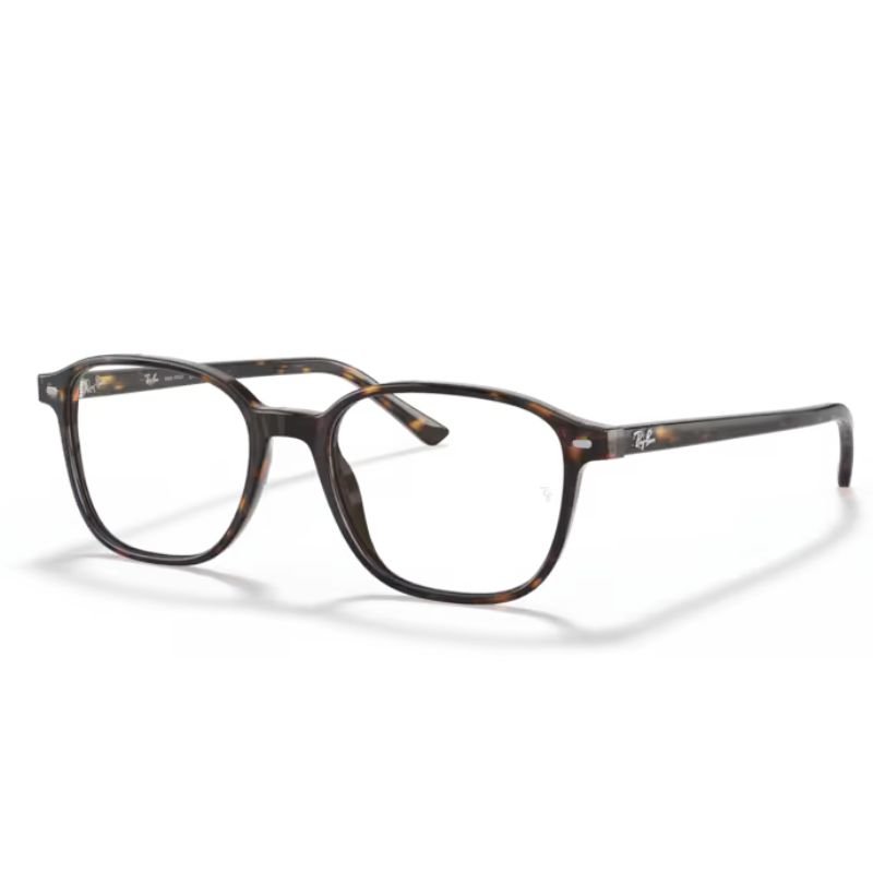 Óculos de Grau Ray Ban Leonard RX5393 Marrom Havana Tamanho 49