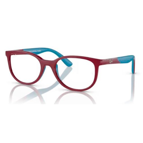 oculos-de-grau-rayban-infantil-ry1622-bordo-com-azul
