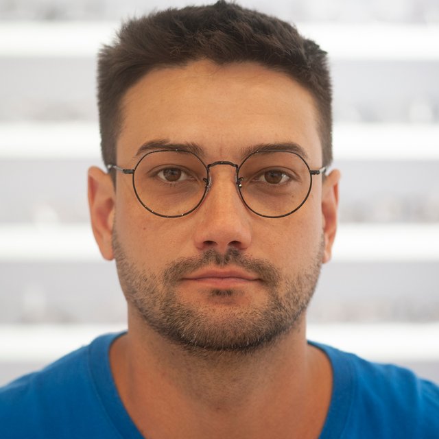 Óculos de Grau Redondo RayBan Jack RX6465 Metal Preto Brilho