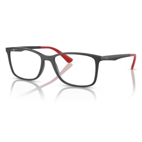oculos-de-grau-rayban-rx7133l-cinza-fosco-com-vermelho