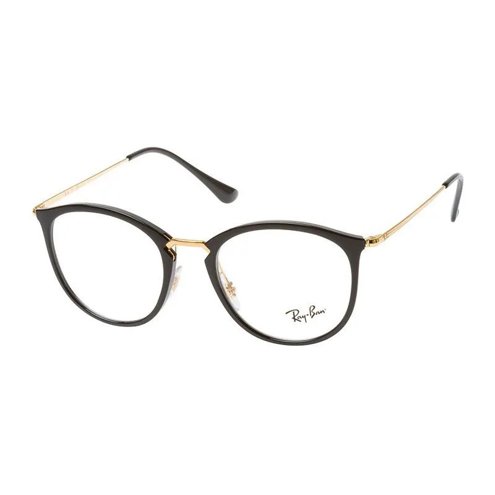 oculos-de-grau-rayban-rx7140l-preto-e-dourado
