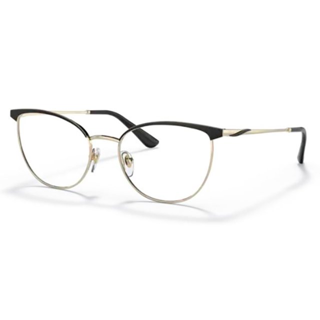 Óculos de Grau Vogue VO4208 Preto com Dourado Tamanho 52