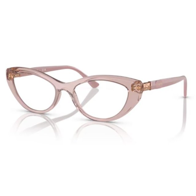 Óculos de Grau Vogue VO5478B Rosa Translúcido Gatinho