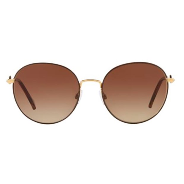 Óculos de Sol Kipling KP2028L Dourado com Marrom Degradê Redondo