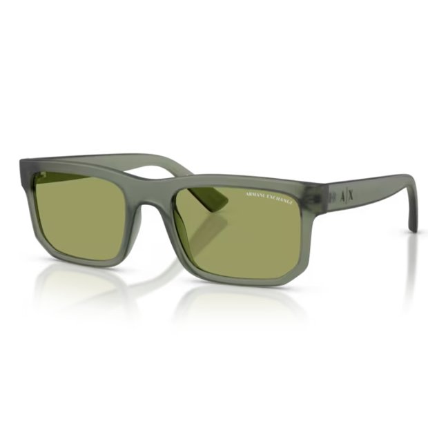 Óculos de Sol Masculino Verde Arnani Exchange AX4165S | Univisão Ótica