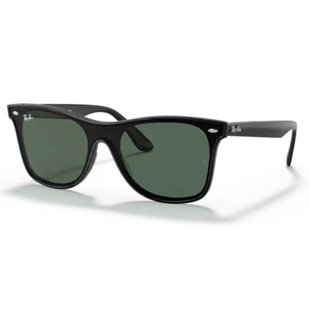 Óculos de Sol Ray Ban Blaze Wayfarer RB4440N Preto Brilho