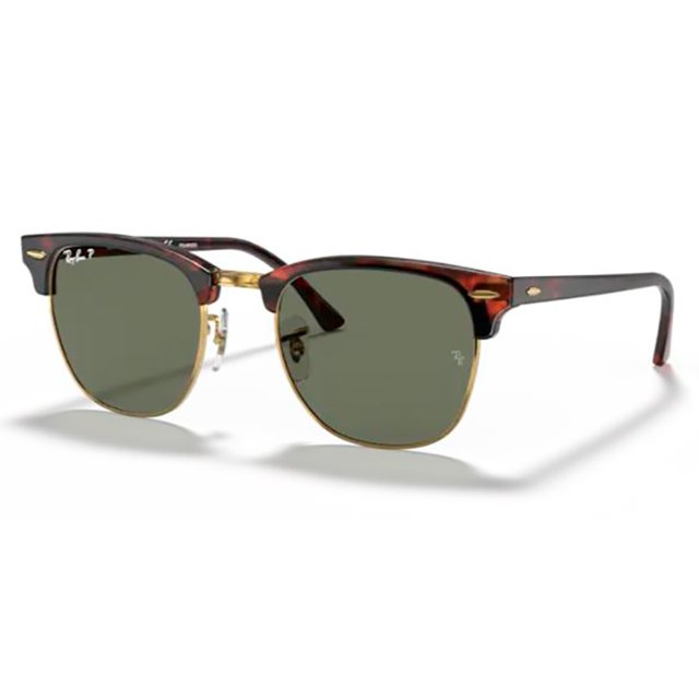 RAYBAN CLUBMASTER ブラウン Óculos de Sol RayBan Clubmaster RB3016 Marrom Tartaruga Polarizado